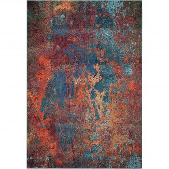 Nourison Celestial Atlantic Multicolor Abstract Modern Area Rug 239 x 320 cm