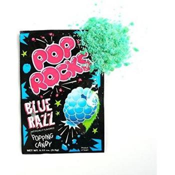 Pop Rocks Popping Candy Blue Razz 0.33OZ