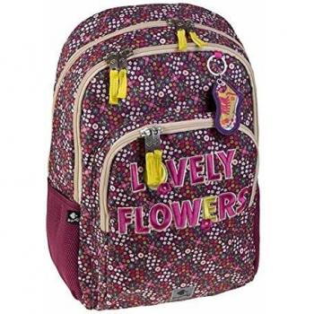 Busquets Mochila Escolar Doble Lovely Flowers