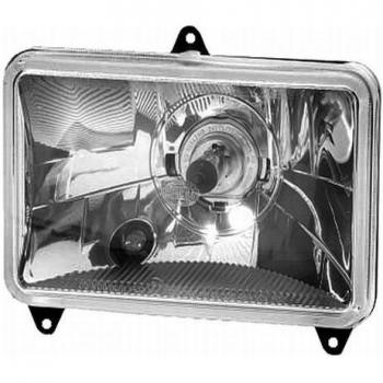 Faro delantero HELLA Halógeno 12V/24V ECE con lente clara - modelo 1AB 008 888-051