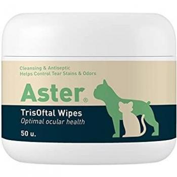 Vetnova VN-1034 Aster Trisoftal Wipes, Blanco