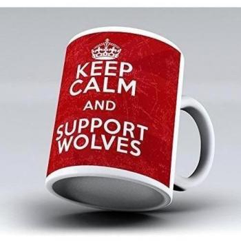 Nuevo iposters y apoyo de la mujer y el Wolverhampton Wanderers FC 11 oz de la taza de café de té