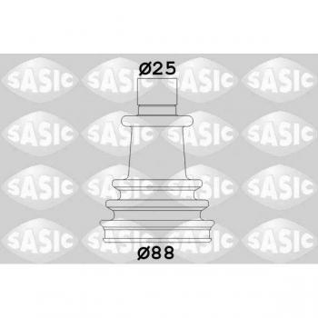 Juego de fuelles para árbol de transmisión SASIC CV-joint boot 2933633