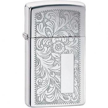 Zippo  slim venetian lighter high polished cromo