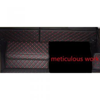 Coche maleta caja de almacenamiento Caja de caja de almacenamiento Caja de cuero caja de almacenamiento interior pequeño, 50 * 30 * 32 cm