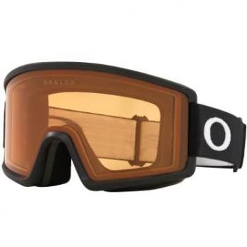 Oakley Target Line L Matte Black Ski Goggles with Persimmon Lens