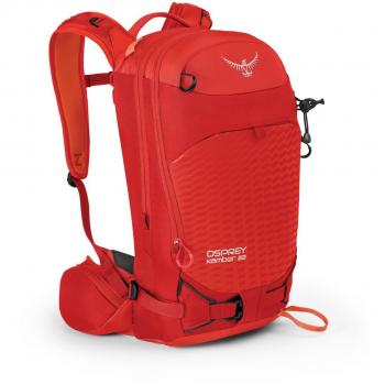 Osprey Kamber Ripcord - Mochila para hombre, talla M/L, color rojo