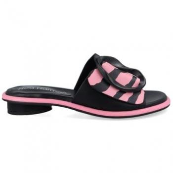 Sandalias de mujer Noa Harmon Mina 9665-0M09 rosa-negro, talla 38