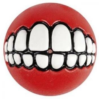 Rogz Grinz Pelota, pequeño, 4,9 cm, rojo