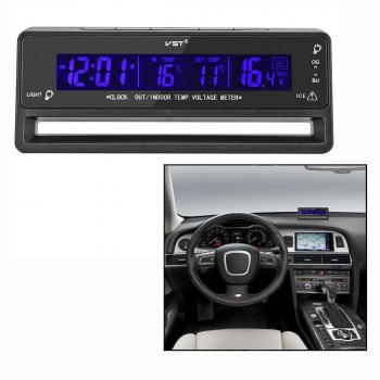 OFKPO Coche Voltaje Digital LCD Termómetro - para Coche
