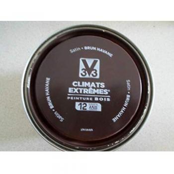 Pintura exterior para madera Extreme Climats® V33, antracita satinada 0,5 l