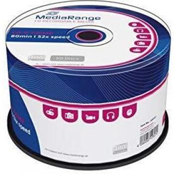 Mediarange PCS70301MR207 - Pack de 50 CD-R