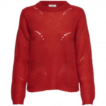 Jersey DE Punto Pullover Mujer Jacqueline DE Yong Daisy - XS, Molten Lava