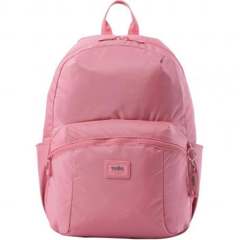 Mochila Totto Trik para portátil 14 rosa Desert Rose
