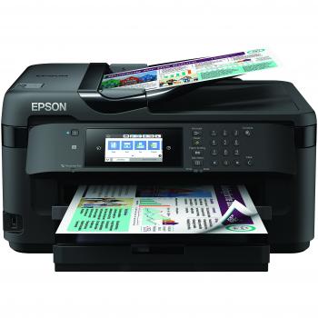 Epson WorkForce WF-7715DWF - Impresora, color negro