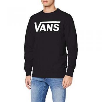 Vans MN Classic Crew II Sudadera, Negro