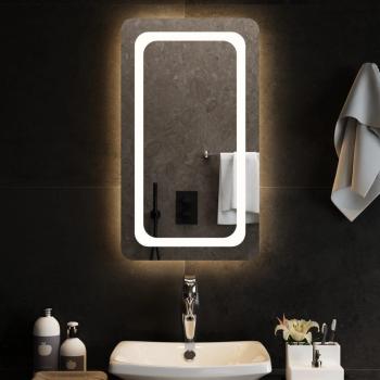 Espejo de baño con luces LED 40x70 cm