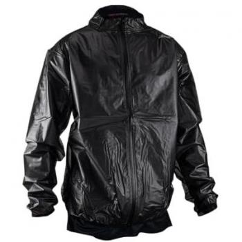 Leatt Chaqueta de Enduro RaceCover Smoke - Chaqueta de lluvia de motocross, color negro, talla 2XL, ideal para días lluviosos