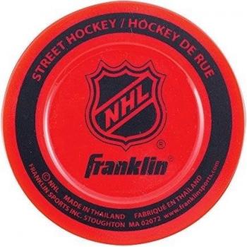 Franklin Sports NHL - Disco de hockey de calle de color extremo, 12228, Los colores pueden variar., junior
