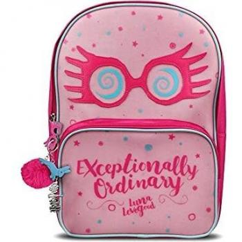 Groovy Harry Potter Luna Lovegood-Mochila Escolar para niña, Color Rosa, Pink, Large para Niñas