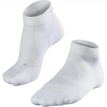 Falke GO2 Short Men's Golf Socks - White - Size 44-45