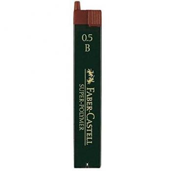 Faber-Castell 120501 B Negro - Mina de repuesto