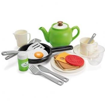 Andreu Toys Andreu Toys014760 Dantoy - Juego de Desayuno para jardín, Color Verde