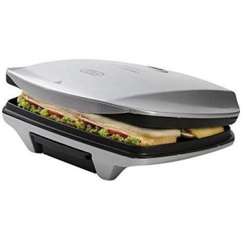 Domo DO 9033 G - Parrilla eléctrica, 2000 W, color plateado