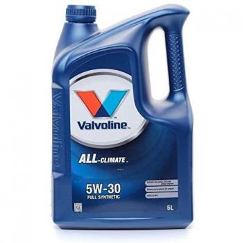Aceite de motor Valvoline 5W30 Sintético 5L para VW, AUDI y MERCEDES-BENZ