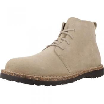 Birkenstock Uppsala Mid Beige Lace-up Ankle Boots for Women Size 9 US