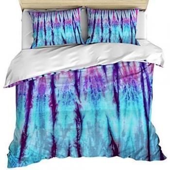 LnimioAOX Juego de Cama de 3 Piezas, Funda nórdica con Cremallera étnica, Funda de edredón con Funda de edredón, Fundas de Almohada para niños/Adolescentes/Adultos