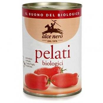 400g Alce Nero Orgánica tomates pelados enteros