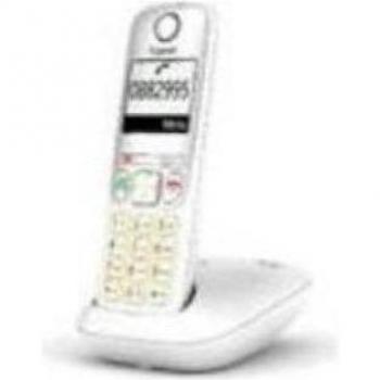 Teléfono Cordless Gigaset AS490 DECT Negro con Identificador de Llamadas y Pantalla de 2''