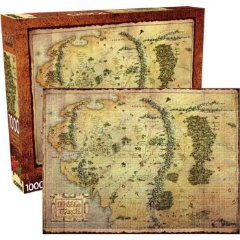 Puzzle de 1000 piezas El Señor de los Anillos El Hobbit Eriador