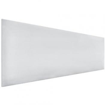 Cabecero Tapizado de Polipiel AQUALINE Liso Blanco 145cm para Camas 120/135/140