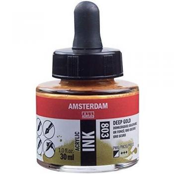 Amsterdam ACRYLC Ink Dorado, Oro Profundo, Talla única