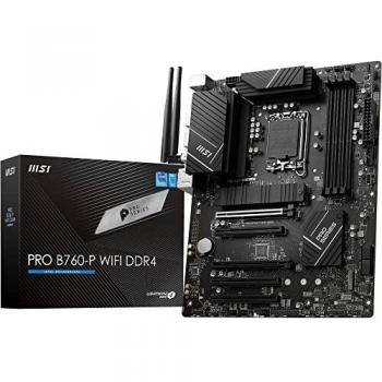 MSI PRO B760-P WIFI DDR4 LGA 1700 Micro ATX Motherboard