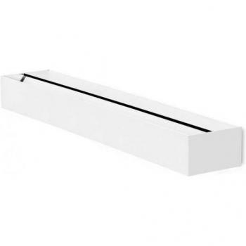 Aplique LED Lia de Aluminio y Acero Blanco para 36 Bombillas, Dimensiones 5cm, Diseño Up & Down Grande