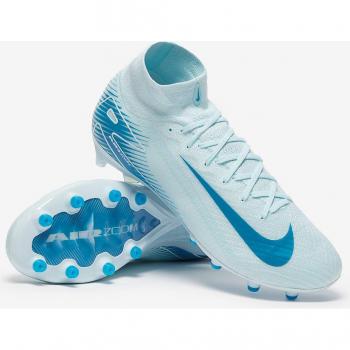 Nike Mercurial Superfly 10 Elite Botas de fútbol AG-Pro de perfil alto - Azul (44.5)