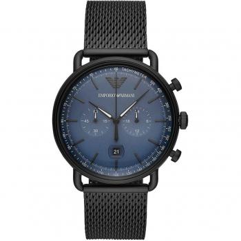 Emporio Armani AR11201 Men's Wristwatch with Elegant Design and Stainless Steel Band