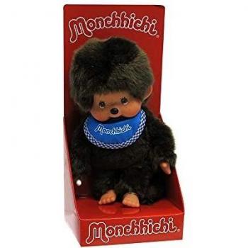 Sekiguchi- Monchhichi Juguete, Peluche, Color Azul