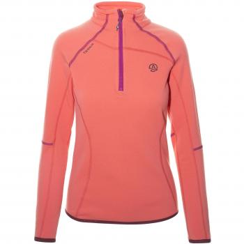 Ternua ® Kanya 1/2 Zip W Camiseta, Mujer, Naranja