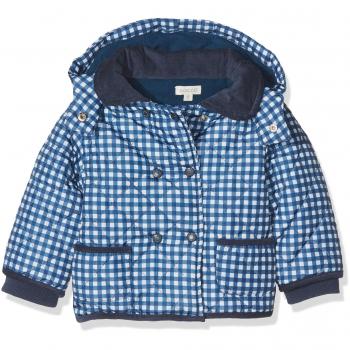 Gocco Husky Vichy Coral, Abrigo para Bebés, Turquesa