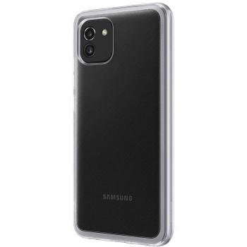 Samsung Soft Clear Cover para Galaxy A03 Transparente