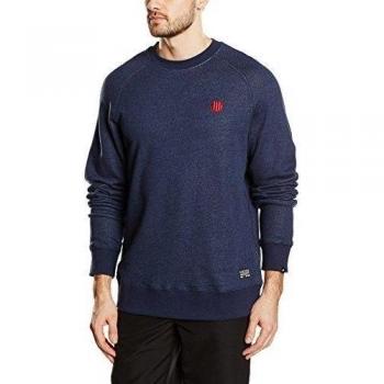 Nike FC Barcelona AW77 Covert Crew - Sudadera para hombre, color azul / rojo, talla M