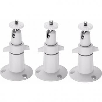 Soporte de Seguridad Ajustable de Metal para Pared/Techo (3 uds) Compatible con Cámara Arlo y Arlo Pro