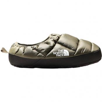 Pantuflas The North Face NSE Tent III para hombre, color marrón plateado, tamaño XL