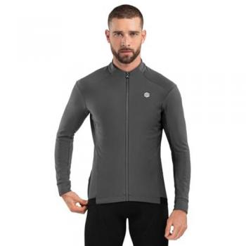 Chaqueta Softshell de Ciclismo para Hombre J1 Julier Siroko Gris
