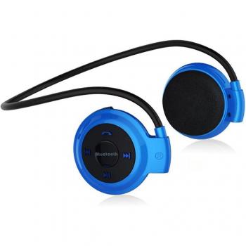 Auriculares Bluetooth Mini 503 Deportivos Inalámbricos con Radio FM, Reproductor de MP3 y Manos Libres para Teléfono, PC y TV