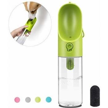 PETKIT - Eversweet - Botella para Mascotas, de Viaje, con un Solo Toque, Color Verde